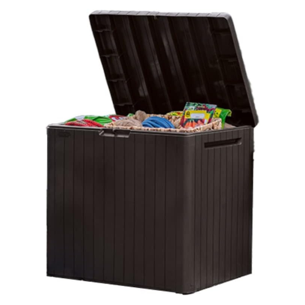 30-Gallon Keter City Resin Outdoor Deck Storage Box