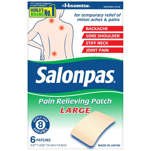 6-Count Salonpas Pain Relieving Patch