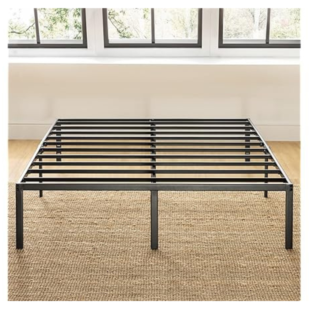 14" Best Price Mattress Twin Simply Sturdy Metal Platform Bed
