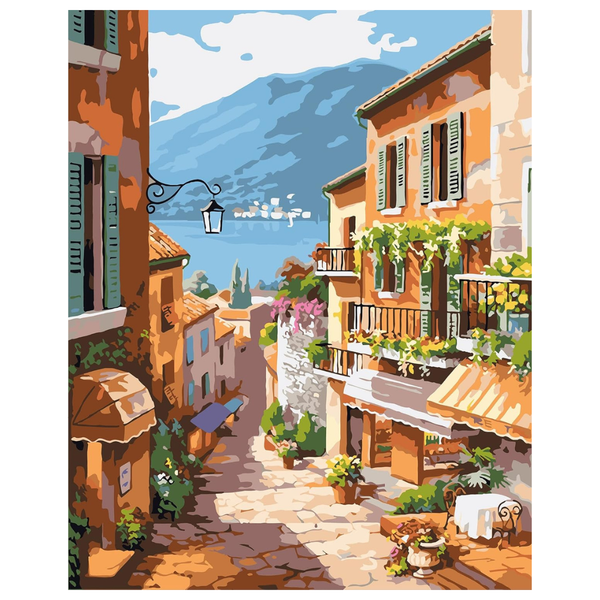 Quitedew 16 X 20 Canvas Paint By Numbers Kit