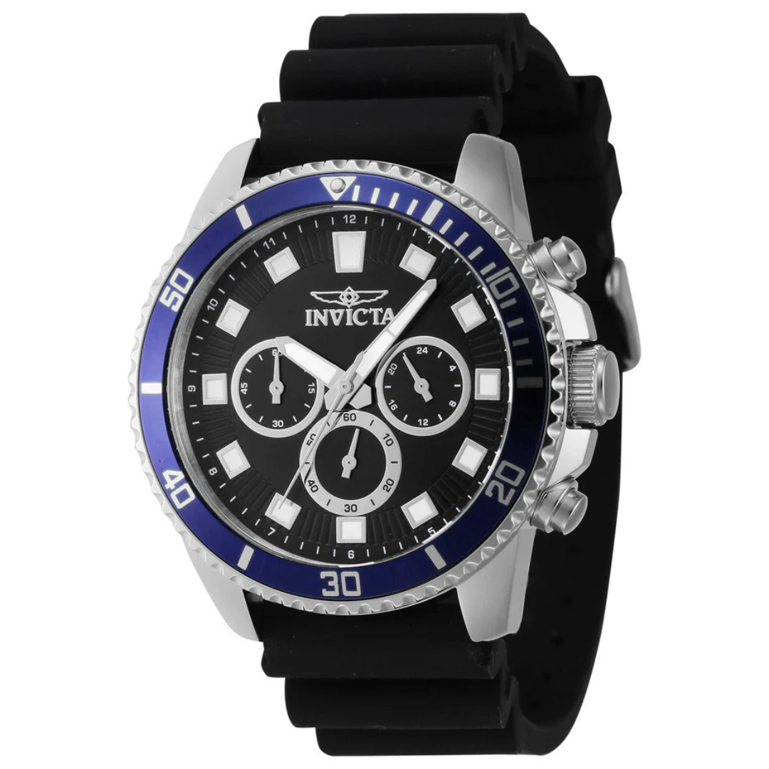 Invicta Pro Diver Quartz Black Dial Men's Watch