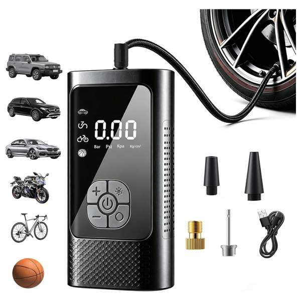 Cordless Tire Inflator Portable Air Pump