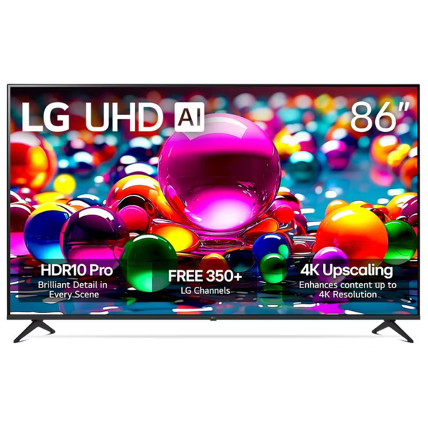 86" LG 86UA7700PUA AI 4K Ultra HDR Smart WebOS LED TV (2025)