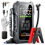YaberAuto 10-in-1 6000A 150PSI Jump Starter With Air Compressor