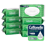 336-Count Cottonelle GentlePlus Flushable Wet Wipes