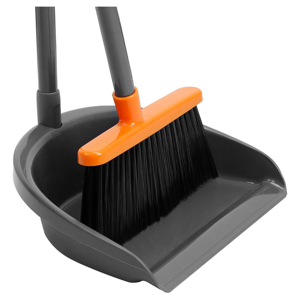 Long Handle Broom And Dustpan Set With Long Handle (2 Colors)