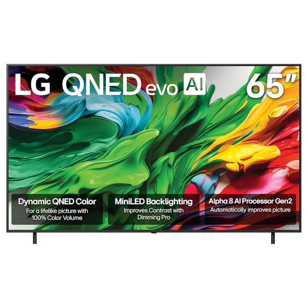 65" LG Class QNED85A Series 4K Ultra HDR Smart Mini-LED TV