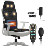 Knonnetd 8 Vibrating Motors Back Massage Seat Cushion