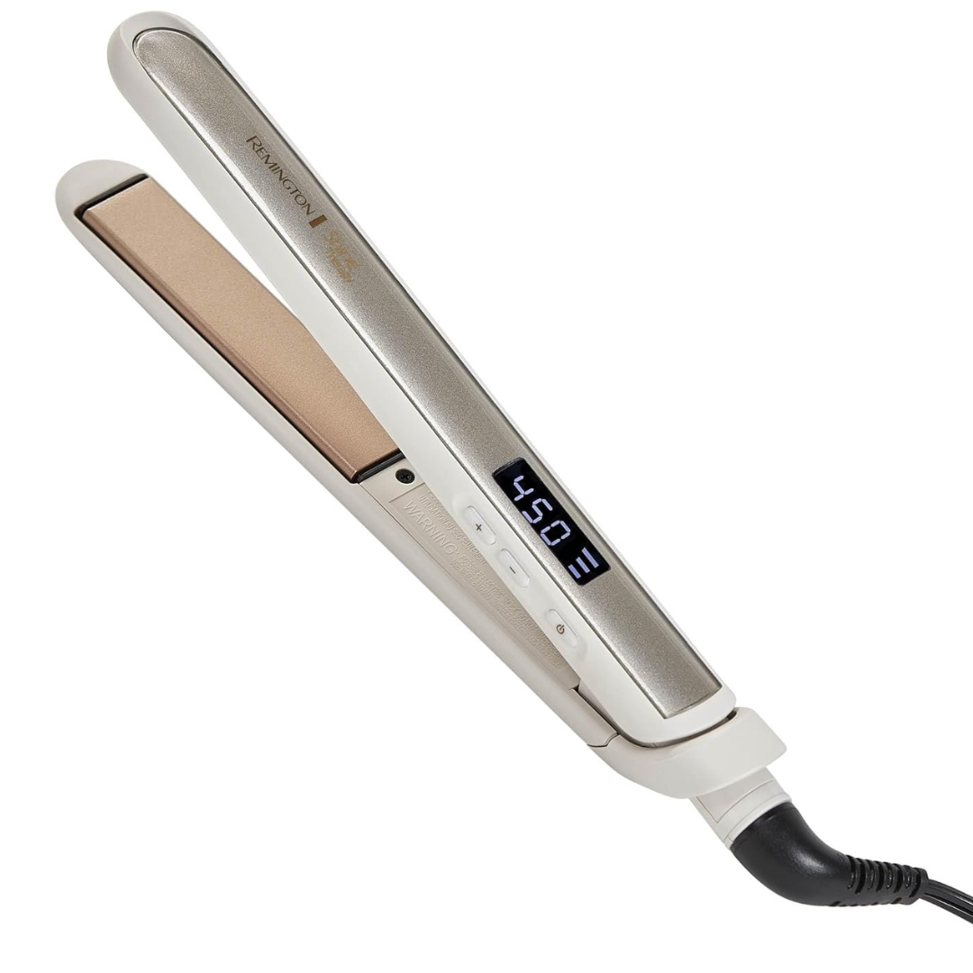 Remington Ceramic Flat Iron Shine Therapy 1" Hair Straightener