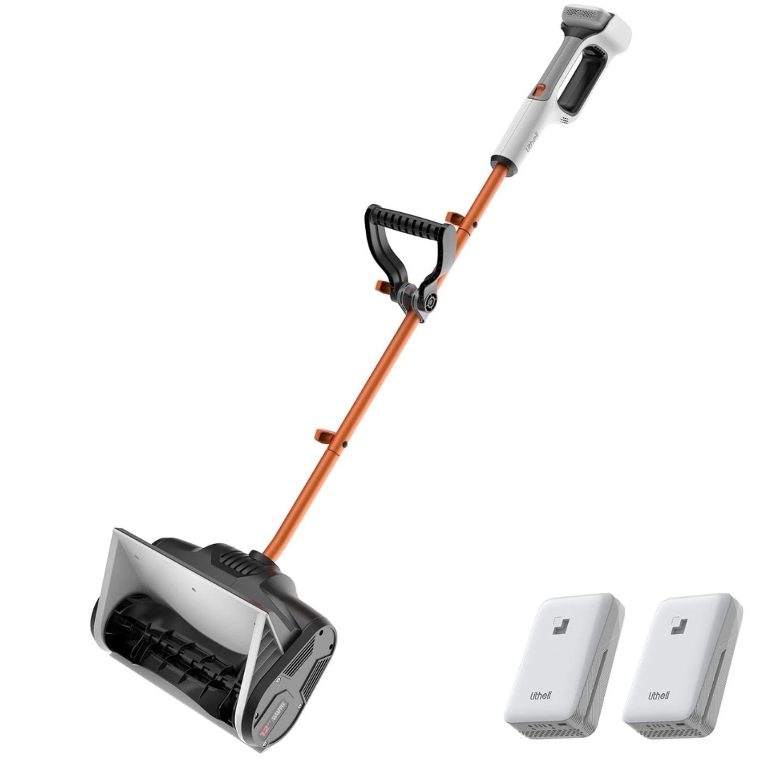 Litheli 20V 12" Battery Powered Cordless Snow Shovel with Auxiliary Handle [Open Box]