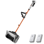 Litheli 20V 12" Battery Powered Cordless Snow Shovel with Auxiliary Handle [Open Box]