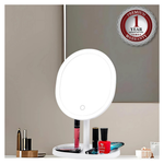 9" Rechargeable Lighted Tabletop Makeup Mirror