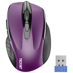 TeckNet 2600 DPI Ergonomic Wireless Optical Mouse W/ 6 Buttons