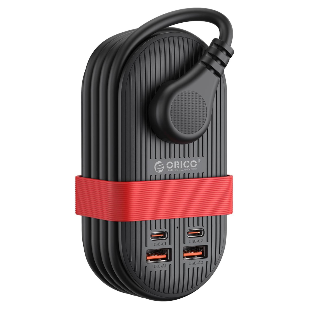 ORICO 65W USB 7 In 1 Charging Station Travel Power Strip (4 Colors)
