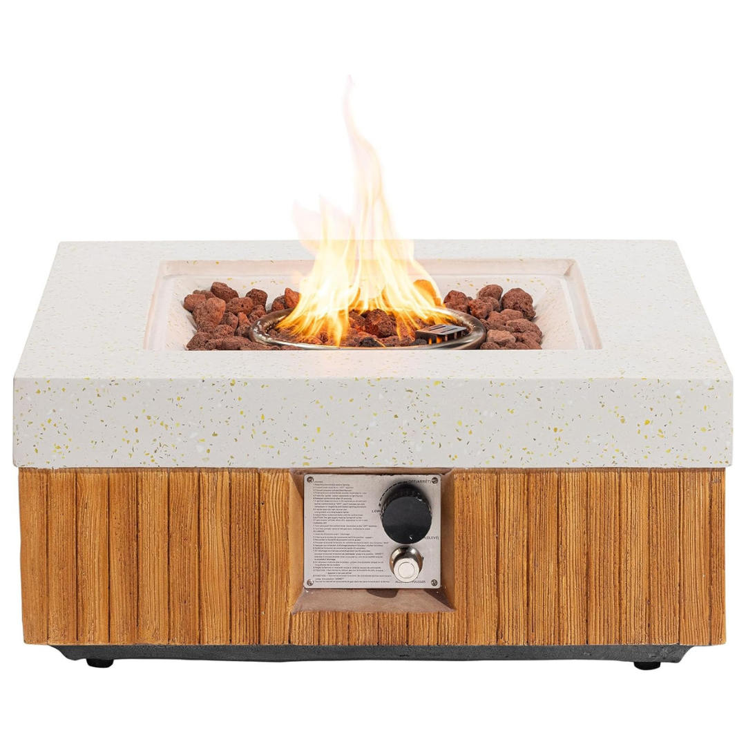 COSIEST 28" Outdoor Propane Fire Pit Table