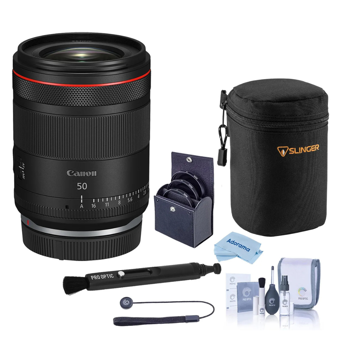 Canon RF 50mm F/1.4 L VCM Lens Bundle