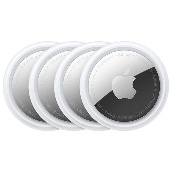 4-Pack Apple AirTags Sleek Tracker Devices (MX542AM/A)