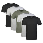 5-Pack Gildan Men's Assorted Crew T-Shirt