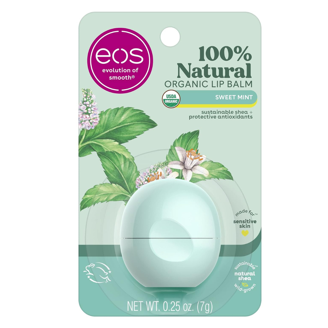 0.25oz Eos 100% Natural & Organic Lip Balm