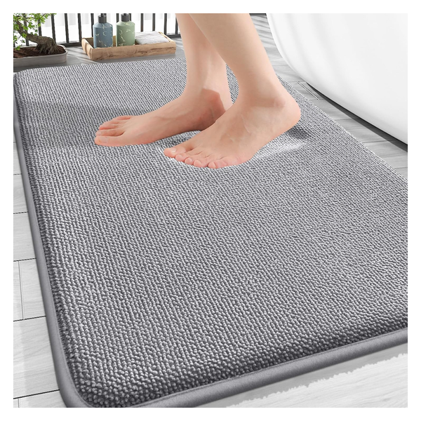 Olanly 30" x 20" Non-Slip Extra Soft Absorbent Bathroom Rugs