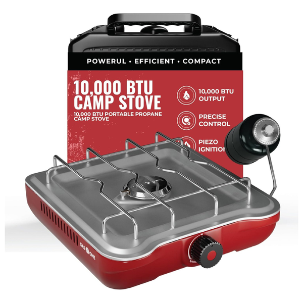 GasOne 10,000BTU Single Propane Camp Stove