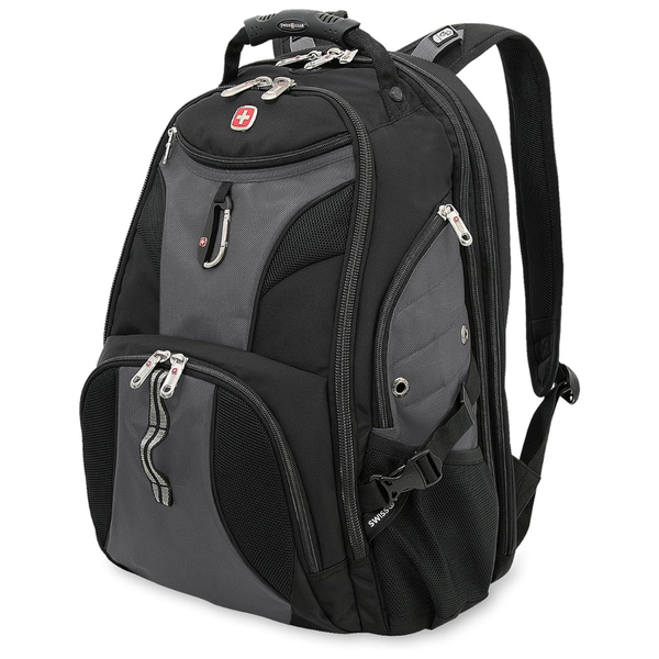 31L/19" Swissgear 1900 Scansmart Laptop Backpack (Black/Grey)