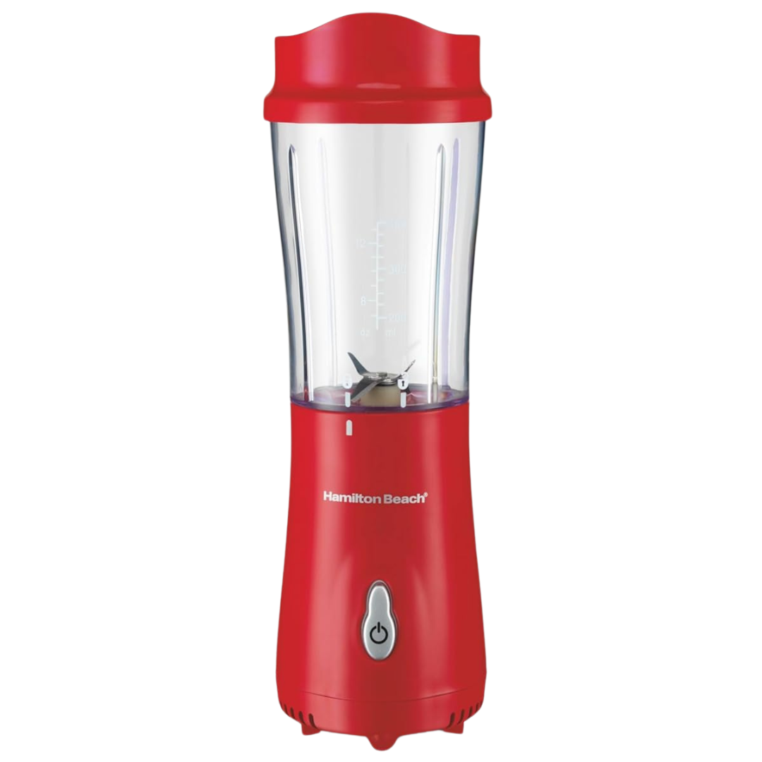 Hamilton Beach Portable Smoothie Blender W/ 14-Oz Travel Cup & Lid