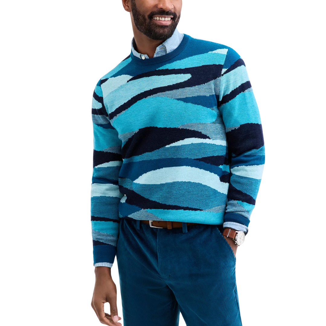 Club Room Men's Pattern Merino Sweater (3 Colors)
