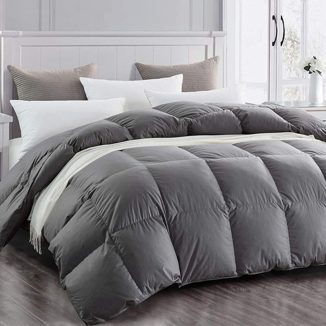 Topllen Down Feather Duvet Insert Queen Size Comforter
