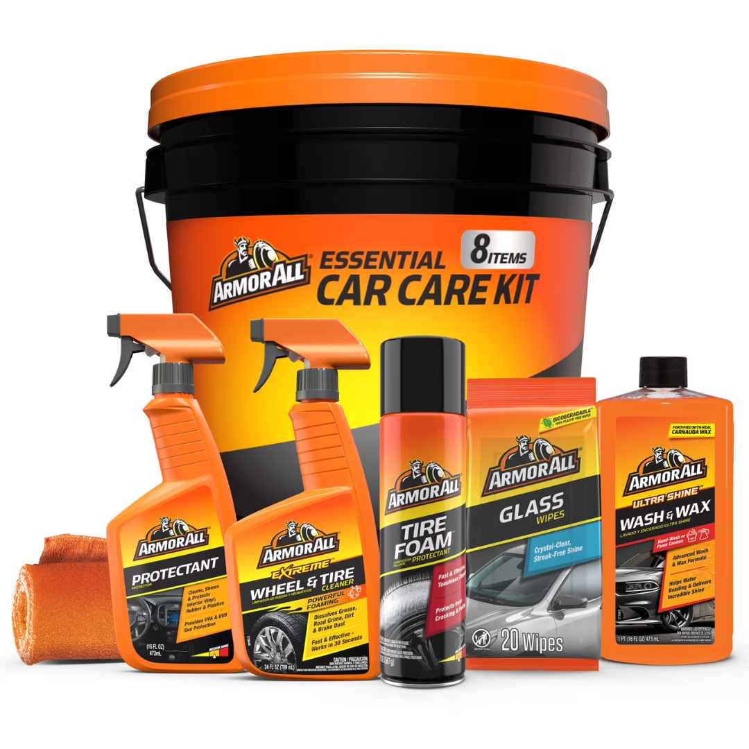 Armor All 8-Piece Essential Car Care Kit