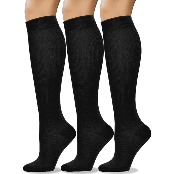 3-Pairs Unisex Knee High Socks