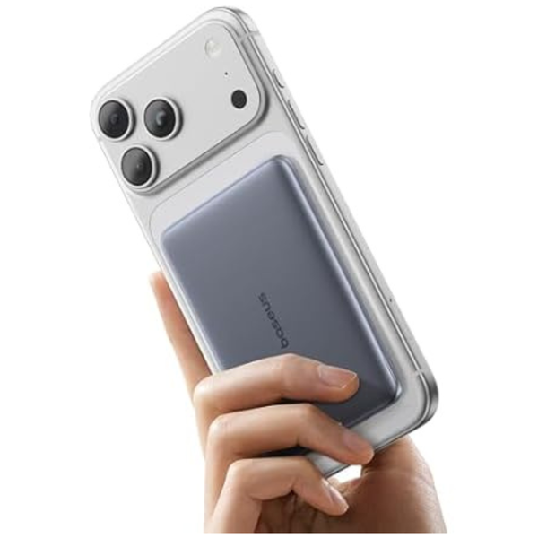 5000mAh Baseus Ultra Slim MagSafe Wireless Portable Charger