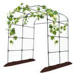 Follook Garden Arch Climbing Plants Outdoor Cucumber Trellis