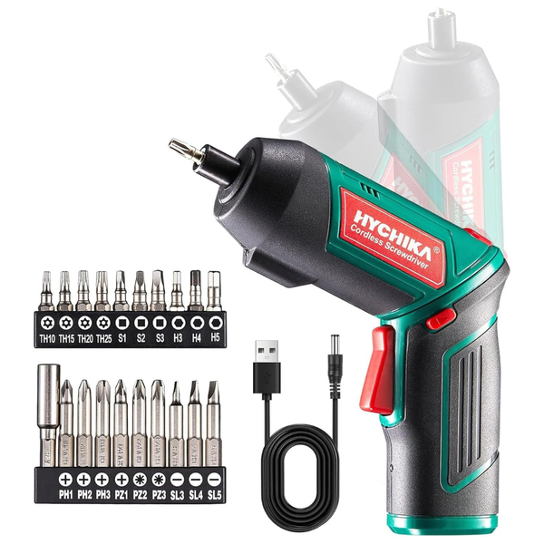 Electric 6N.m And 2000mAh 3.6V Cordless Screwdriver With 20 Accessories