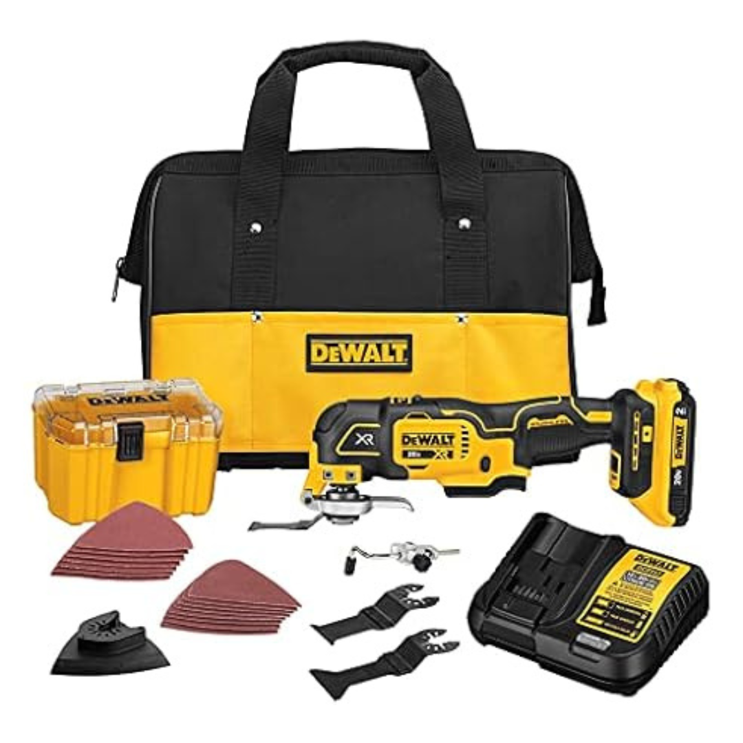 Dewalt 20V MAX XR Cordless Brushless 3-Speed Oscillating Multi Tool Kit