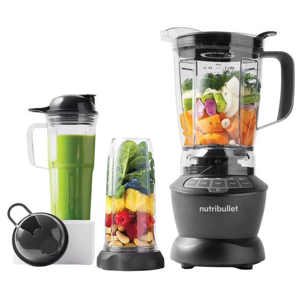 NutriBullet 1200W 3-Speed 64oz Blender W/ 32oz & 24oz Cups + $10 Kohls Cash