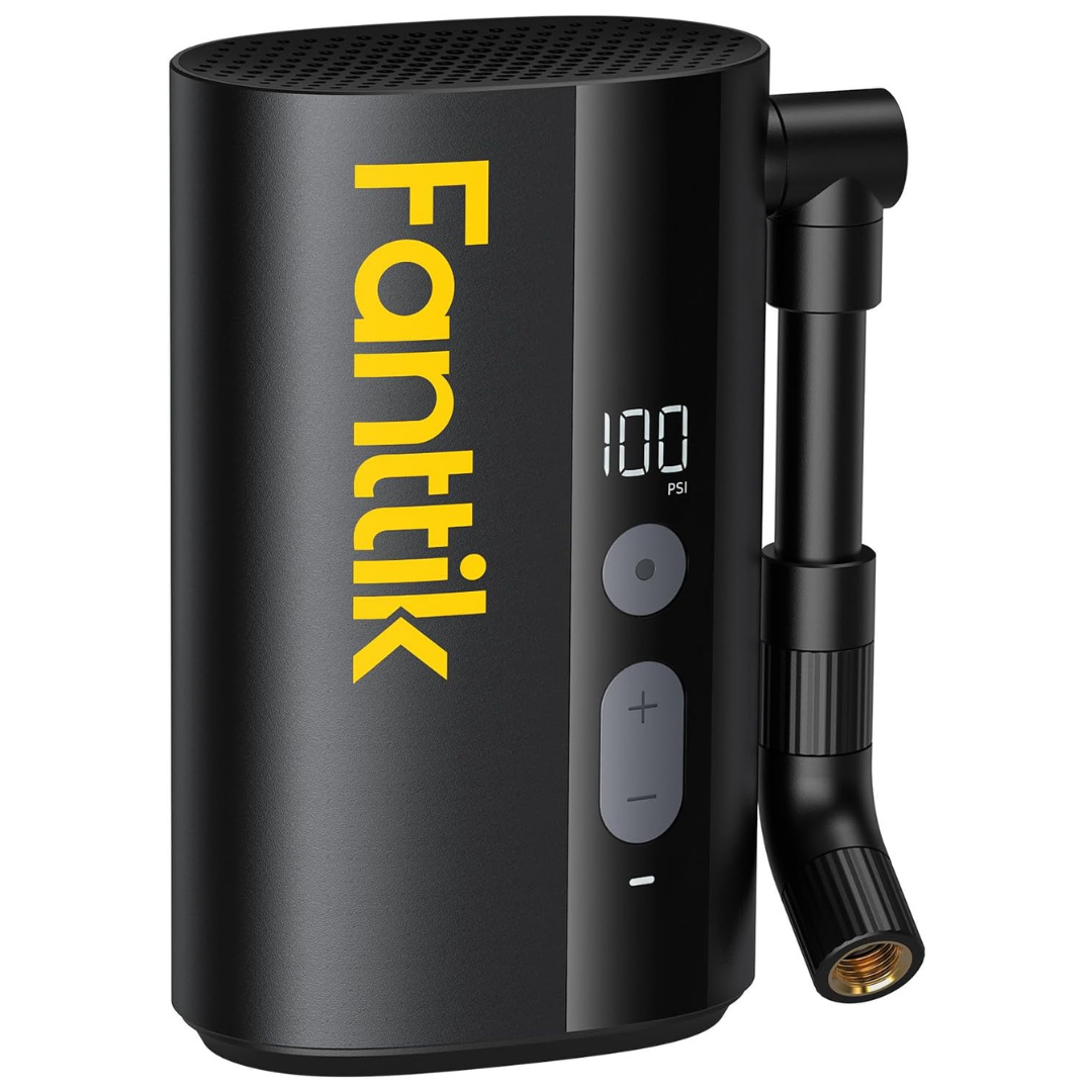 Fanttik X9 Ace Mini 150 PSI Electric Bike Pump With Gauge
