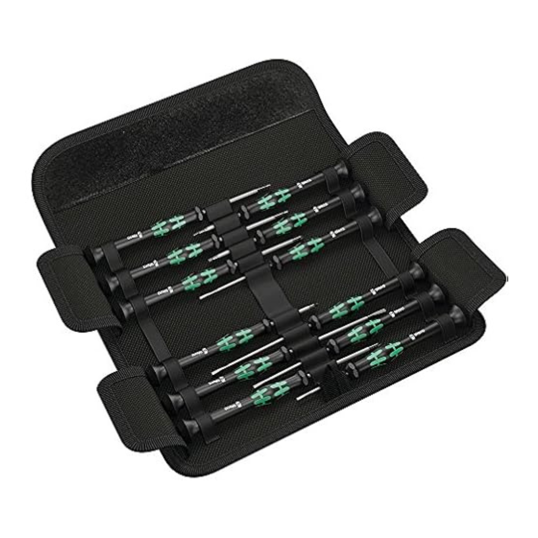 12-Piece Wera Kraftform Micro Screwdriver Set