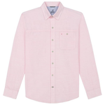 Izod Men's Saltwater Dockside Chambray Short Sleeve Button Down Shirt