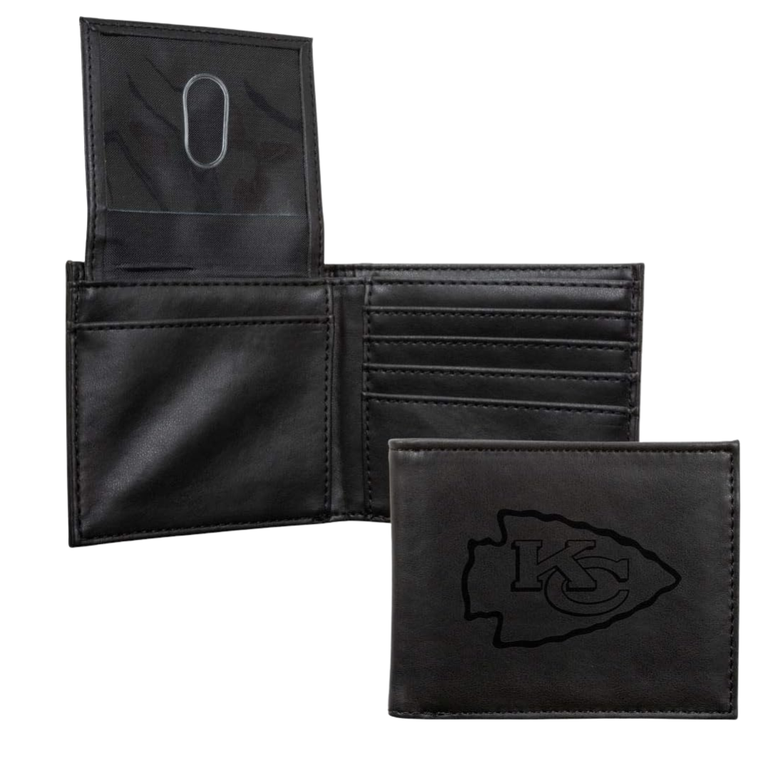 Rico Industries Laser Engraved Billfold Wallet