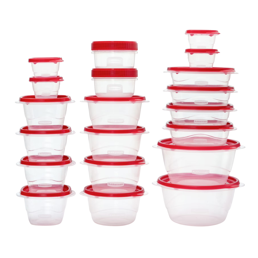 40-Piece Rubbermaid TakeAlongs Food Storage Containers With Lids