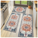 Set Of 3 Charlton Home Machine Washable Non-Slip Kitchen Mat