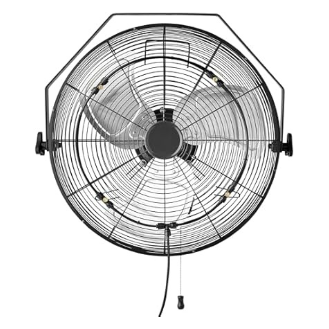 18" Amazon Basics Outdoor Wall Mount Misting Fan
