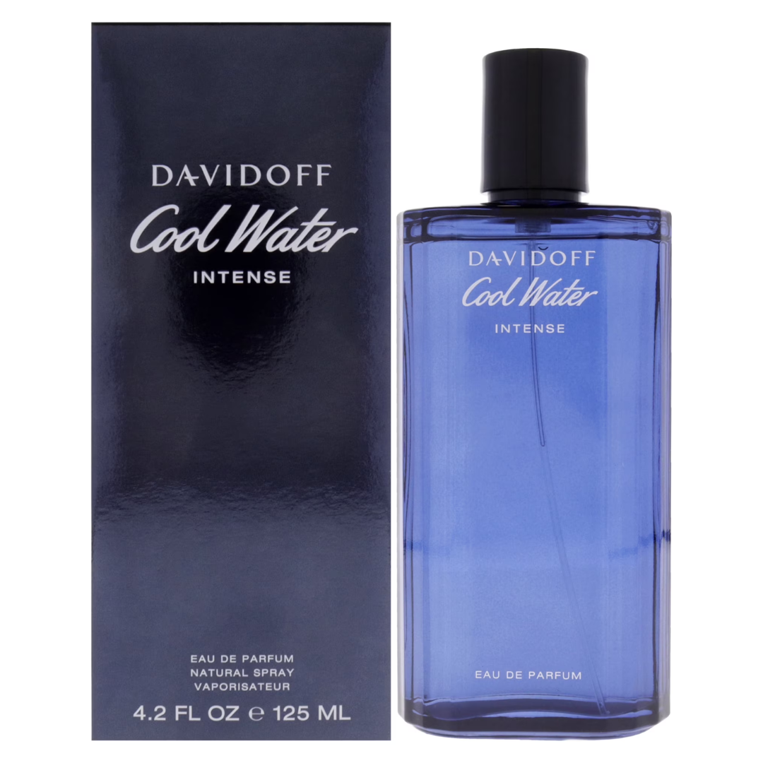 4.2 oz Davidoff Cool Water Eau De Parfum Intense Ambery Men's Cologne