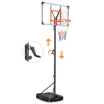 Ktaxon 33" 5-8.5FT Adjustable Portable Basketball Hoop