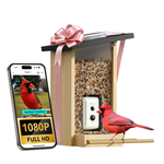 Birdfy AI-Enabled Smart Bird Feeder W/ Camera & Solar Panel