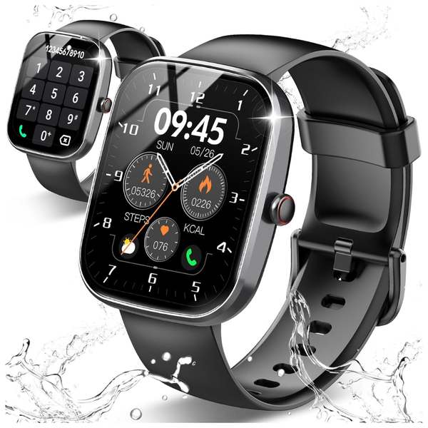 Unisex 1.91" HD Screen 100+ Sports Fitness Smartwatch