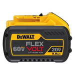 Dewalt Flexvolt 20-Volt/60-Volt Lithium Ion 9.0 Ahr Battery Pack
