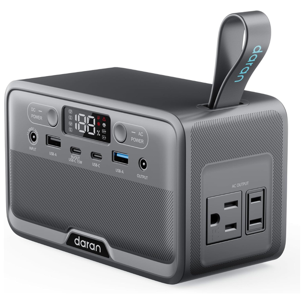 28,000mAh 100W Portable Solar Power Station W/ AC Outlets