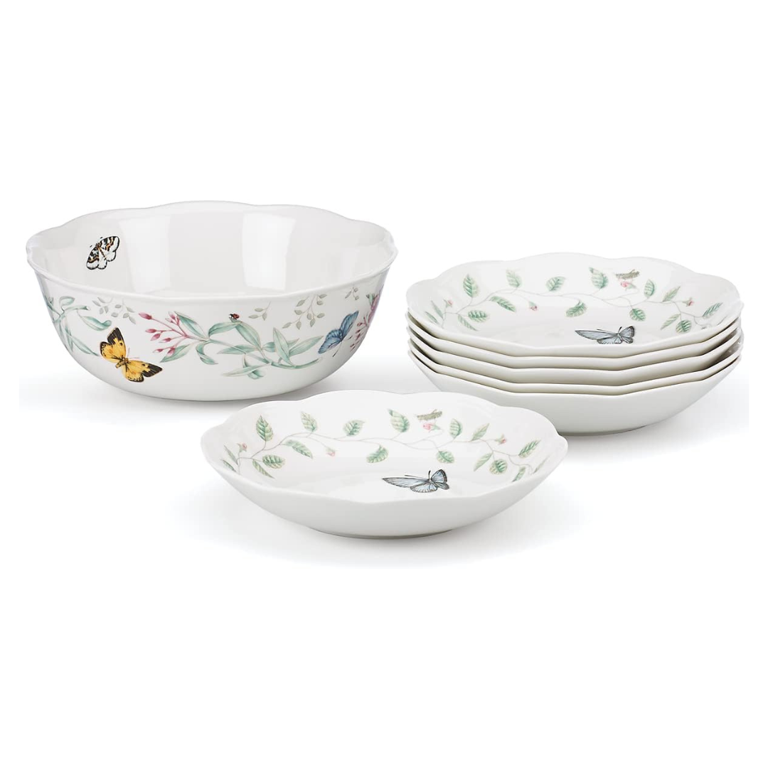 7-Piece Lenox Butterfly Meadow Bowl Set